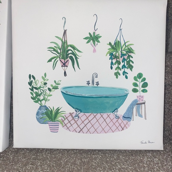 Farida Zaman Bathroom Art Set - Picture 4 of 8